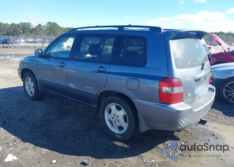 2007 Toyota Highlander Limited V6 from USA, damaged, VIN JTEDP21A170144971
